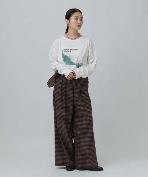 LEPSIM（レプシィム） tシャツ アソートグラフィックロンT 639436