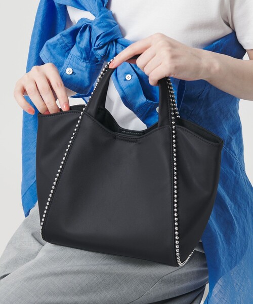 ビューティー＆ユース バッグ未使用 BEAUTY＆YOUTH UNITED ARROWS トートバッグ ナイロン ボールチェーン