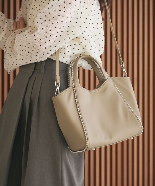 BEAUTY＆YOUTH UNITED ARROWS トートバッグ ナイロン ボールチェーン 