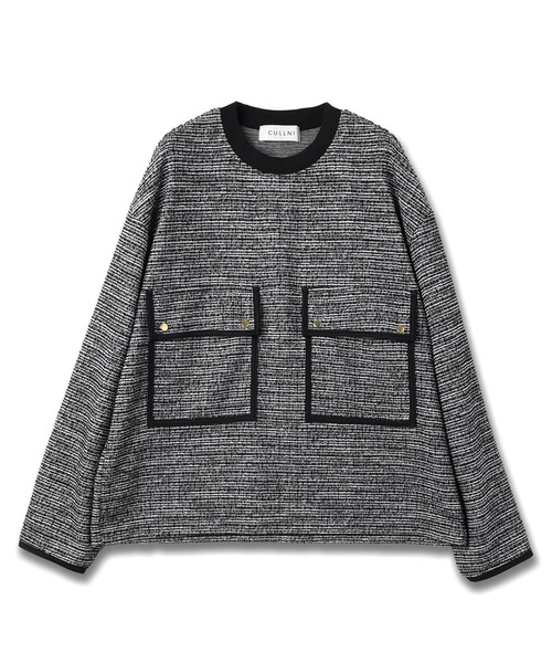 「CULLNI」 長袖Tシャツ 1 ブラック メンズ_画像5