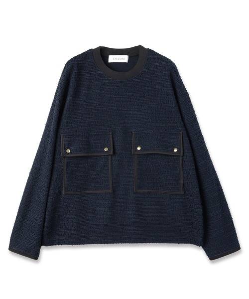 「CULLNI」 長袖Tシャツ 1 ブラック メンズ_画像6
