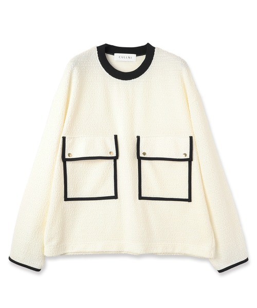 「CULLNI」 長袖Tシャツ 1 ブラック メンズ_画像8