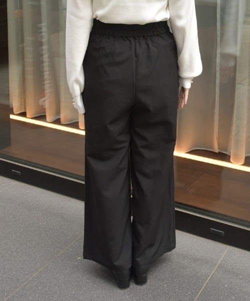 axes femme（アクシーズ ファム） パンツ ペプラム風ベルト付パンツ