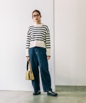 「GLOBAL WORK」 長袖ニット MED...の詳細画像2