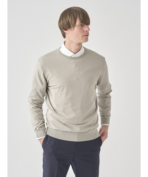 JOHN SMEDLEY（ジョンスメドレー） セーター ニット クルーネック長袖 
