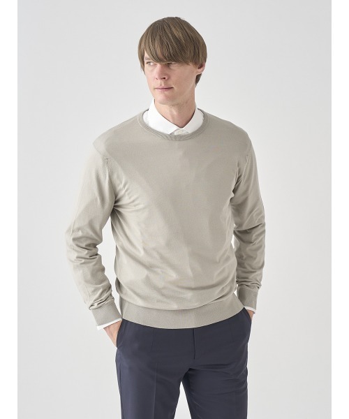JOHN SMEDLEY（ジョンスメドレー） セーター ニット クルーネック長袖 