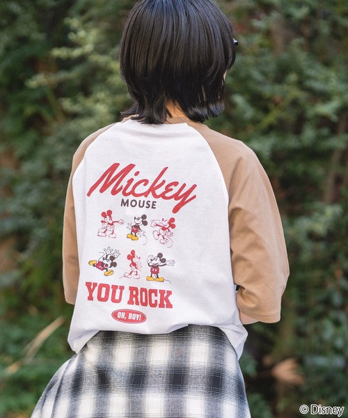 Disney（ディズニー） tシャツ 「DISNEY/ディズニー」「軽やかな着心地