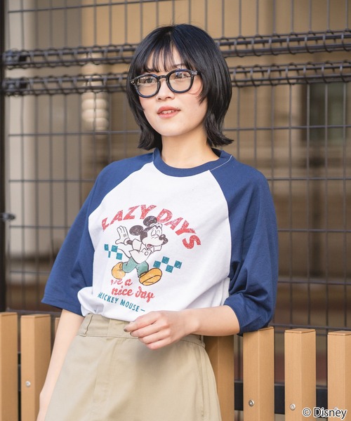 Disney（ディズニー） tシャツ 「DISNEY/ディズニー」「軽やかな着心地