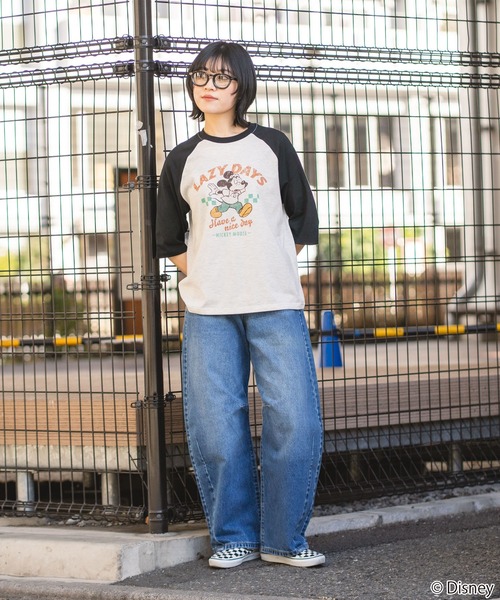 Disney（ディズニー） tシャツ 「DISNEY/ディズニー」「軽やかな着心地