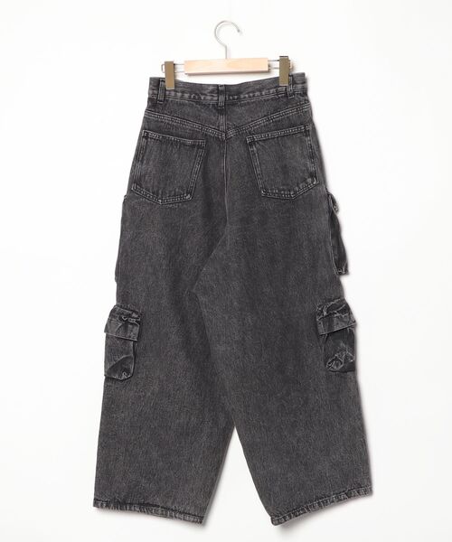 「ADRER」 デニムパンツ X-SMALL グレー メンズ_画像2