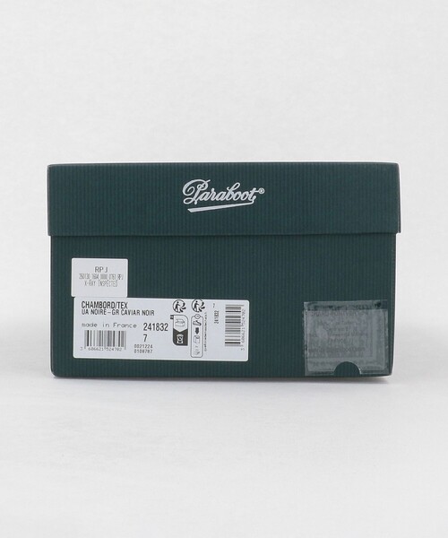 デッキシューズ 「別注」「Paraboot」GRAIN CHAMBORD/キャビアグレイン シャンボード/シューズ メンズの画像