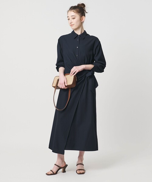 UNITED ARROWS（ユナイテッドアローズ） ワンピース ドレープ ギャザー