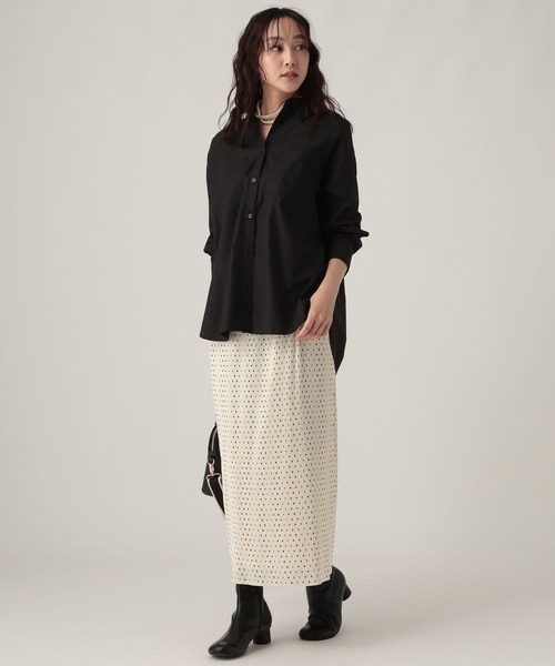 「Elura」 プリーツスカート LARGE ブラック レディース_画像5