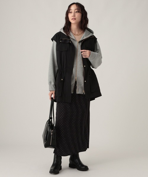 「Elura」 プリーツスカート LARGE ブラック レディース_画像6