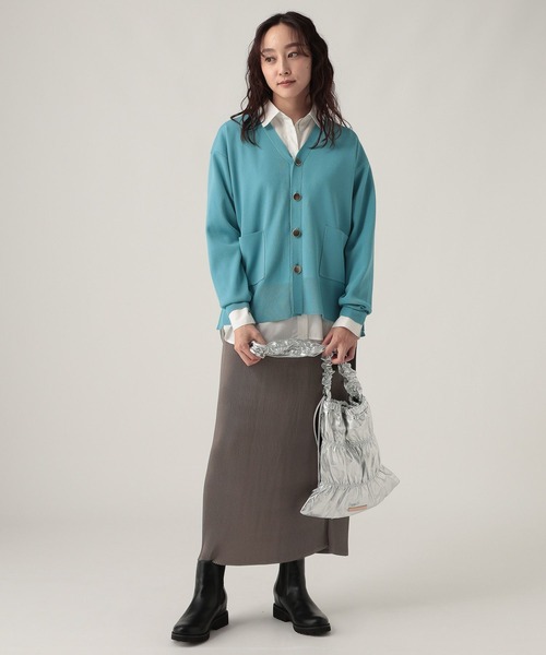 「Elura」 プリーツスカート LARGE ブラック レディース_画像9