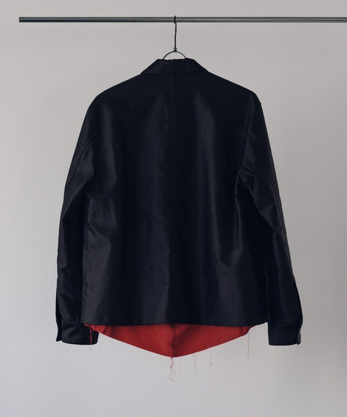 ブルゾン アウター Zip-up Blouson (camisole lining) レディース メンズの画像