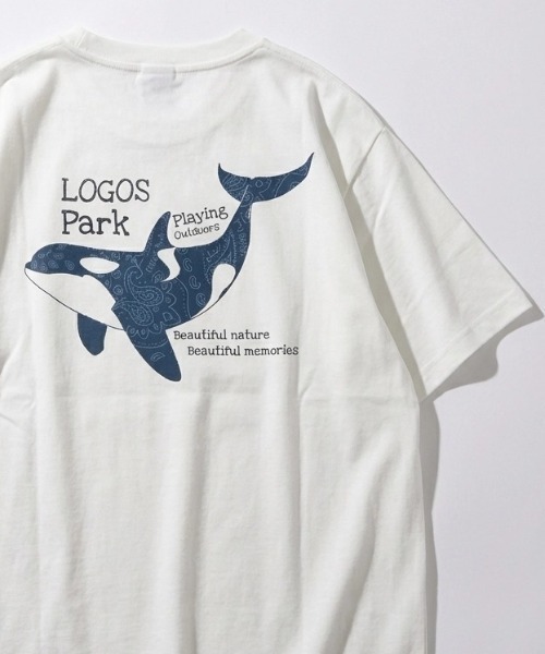 LOGOSTシャツ 5枚組 バラ売り可能 LOGOS（ロゴス） tシャツ 2026SS LOGOS/ロゴス アニマル フロント