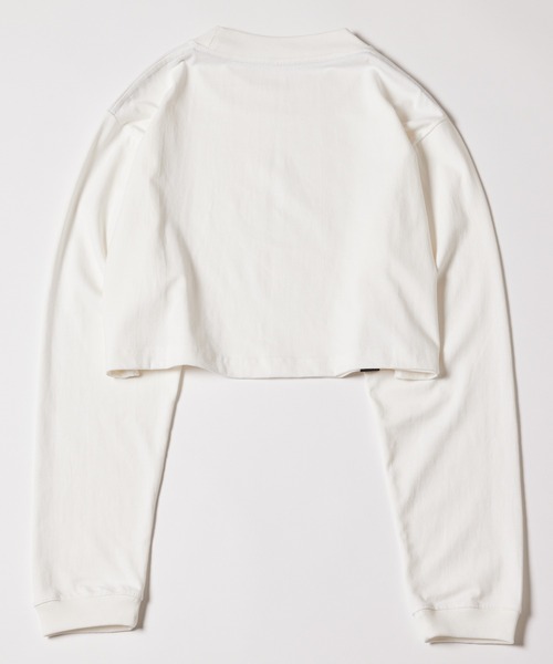 「AIVER」 長袖カットソー MEDIUM チャコールグレー レディース_画像5