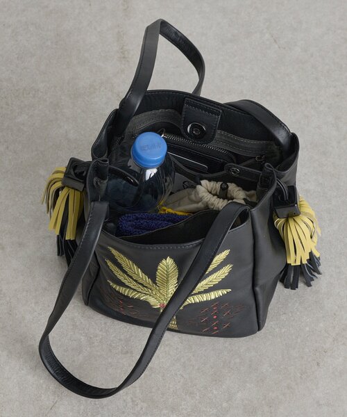 【ひろーん☆……】ear PAPILLONNER sampo×ear ear PAPILLONNER（イア パピヨネ） トートバッグ sampo×earホース