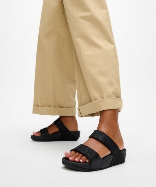 美品 fitflop フィットフロップ レディース サンダル 36 約 22～22.5 ブラック レザー◆MYLA LEATHER TOE-THONGS/マイラ レザートゥ トング fitflop（フィットフロップ）の「MYLA LEATHER TOE-THONGS（サンダル