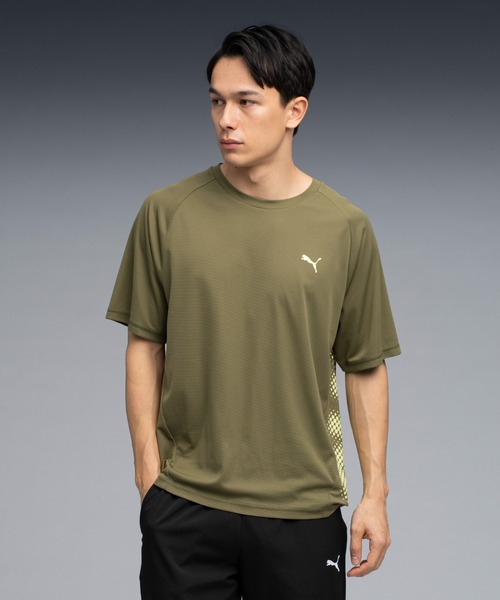 PUMA（プーマ） tシャツ メンズ トレーニング バックプリント 半袖 T