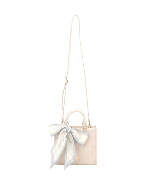 Maison de FLEUR（メゾンドフルール） ハンドバッグ スカーフ付き