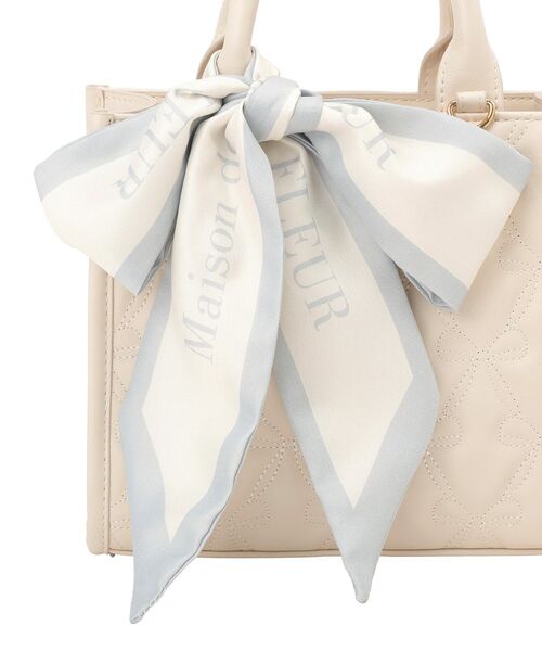 Maison de FLEUR（メゾンドフルール） ハンドバッグ スカーフ付き