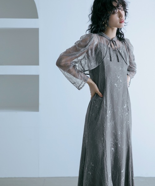 「niana」 コンビワンピース M ブラック レディースの画像
