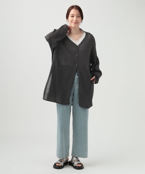 studio clip畔ロングカーデ 楽天市場】【SALE／50%OFF】＜natural by clip＞7ゲージカノコVネック