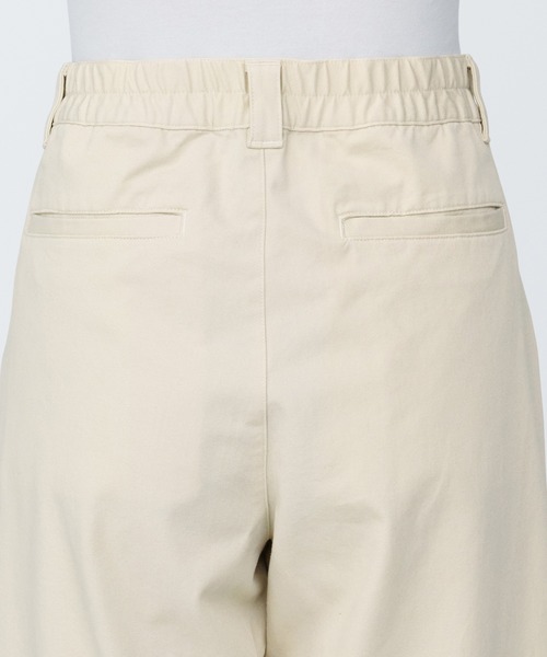 「無印良品」 チノパンツ L ネイビー レディース_画像6