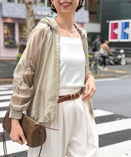 メゾンドドルチェ　オーガンジーブルゾン ALL ITEMS | maison de Dolce.