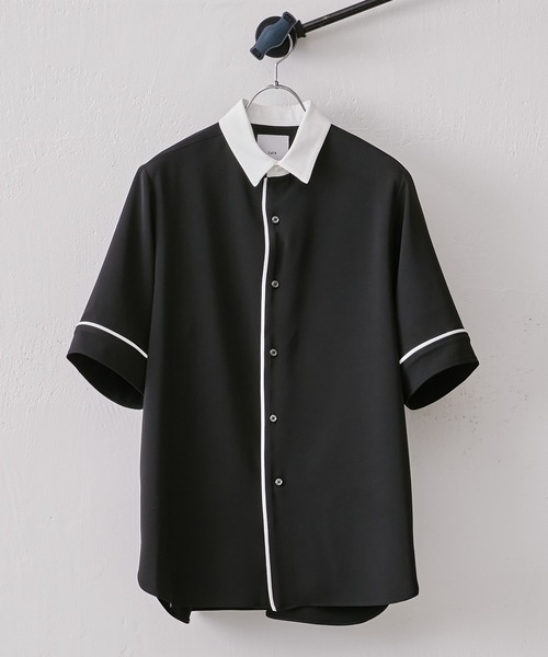 「Lui's」 半袖シャツ M グリーン メンズ_画像4