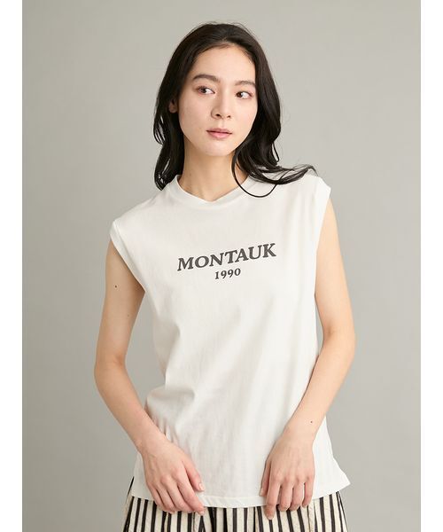 ◆タグ付き未使用【ジュンコキトウ】ベスト/ノースリーブブラウス/ミラショーン Mila Owen（ミラオーウェン） tシャツ グラフィックノースリーブT
