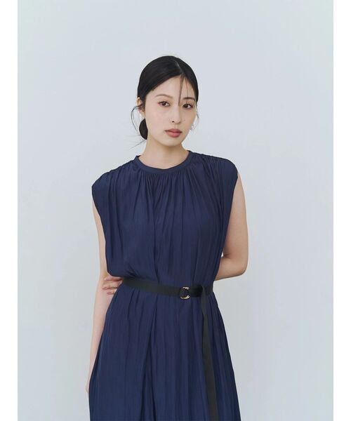 「TONAL」 ノースリーブワンピース MEDIUM ピンク レディース_画像6