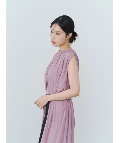 「TONAL」 ノースリーブワンピース MEDIUM ピンク レディース_画像7