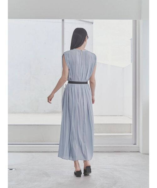 「TONAL」 ノースリーブワンピース MEDIUM ピンク レディース_画像9