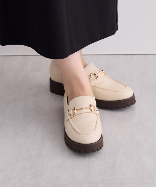 「HIMIKO」 シューズ 24.0cm ブラック レディース_画像5