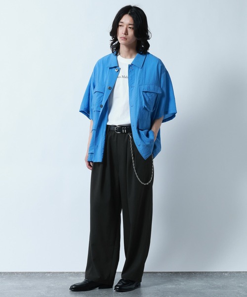 「RAGEBLUE」 スラックス LARGE ベージュ メンズ_画像4