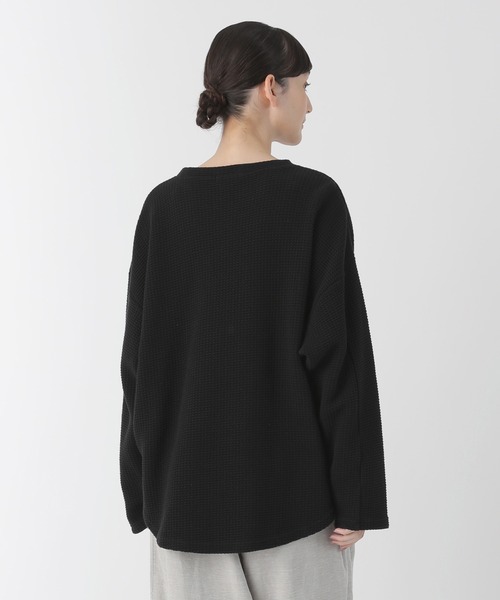 「Plantation」 長袖カットソー M size ブラック レディース_画像2