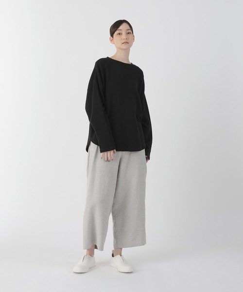 「Plantation」 長袖カットソー M size ブラック レディース_画像4