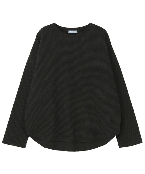 「Plantation」 長袖カットソー M size ブラック レディース_画像7
