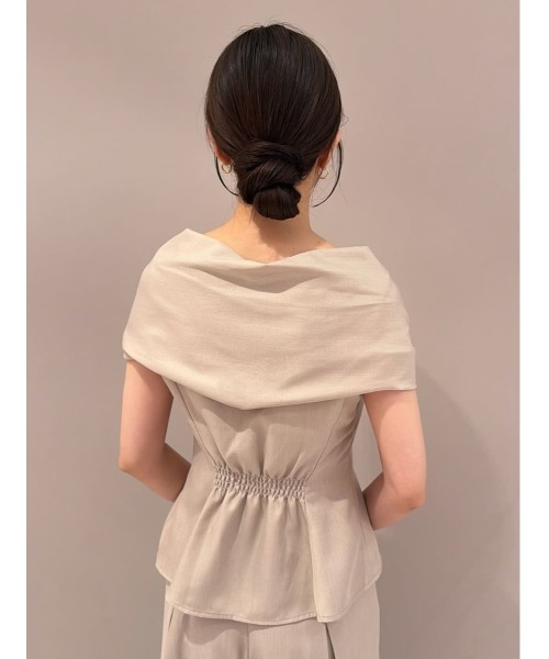 SNIDEL（スナイデル） ブラウス シャツ 「Washable/セットアップ対応 