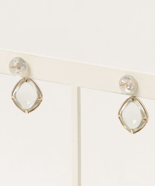 「Jewel closet by L&Co.」 ピアス(両耳用) FREE クリアグリーン レディース_画像2