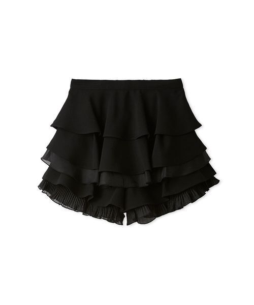 SNIDEL（スナイデル） パンツ 「WEB限定」レイヤードフリルスカショー