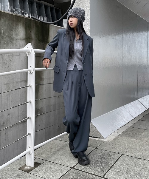 LVEU. ラブユ　ジャケット LVEU. セットアップ 「LVEU.」ジャケットセットアップ