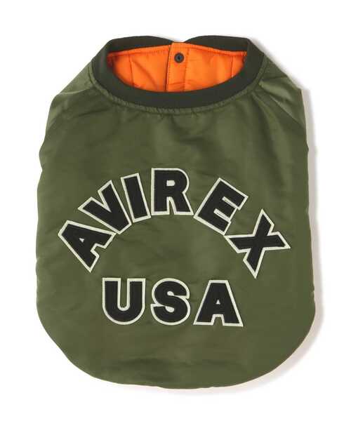 AVIREX アビレックス　犬服　MA-1 ロゴ　FB-S AVIREX 犬 服 「DOG WEAR/ドッグ ウェア」MA-1 LOGO / ロゴ FB
