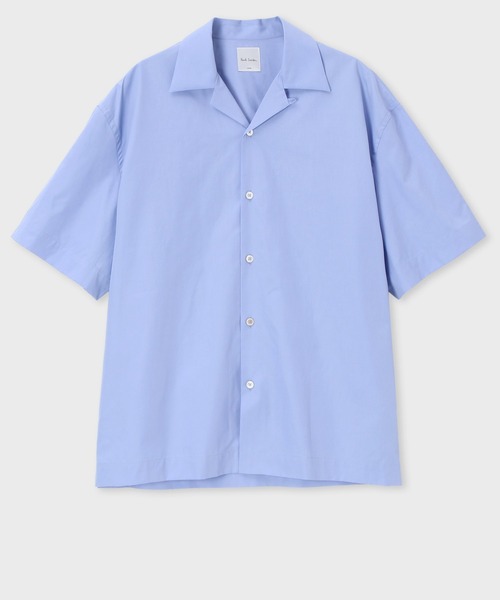 Paul Smith シャツ ソリッドカラー オーバーシルエット 半袖