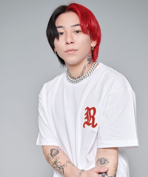 RAZZIS tシャツ 「RAZZIS/ラズイズ」Rロゴサガラワッペンバック