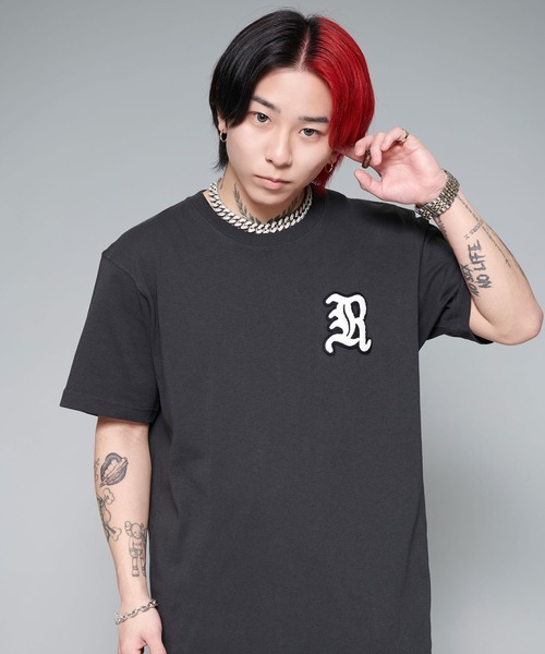 RAZZIS tシャツ 「RAZZIS/ラズイズ」Rロゴサガラワッペンバック