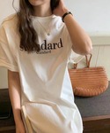ワンピース 半袖 Tシャツワンピースの詳細画像3